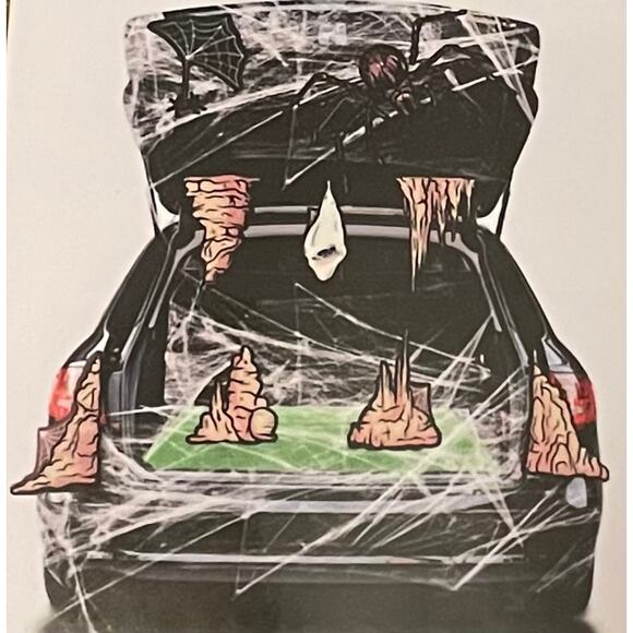 New Trunk or Treat Halloween Spider Car Decoration Kit - Picture 5 of 9